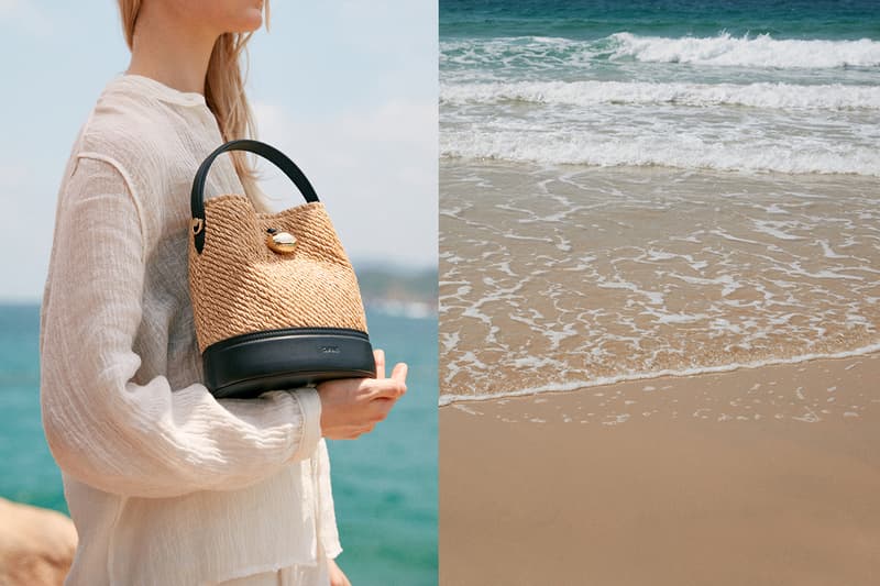 Cafune Mini Hexa Tote Stance Bag Raffia Egg Bucket Trunk Box