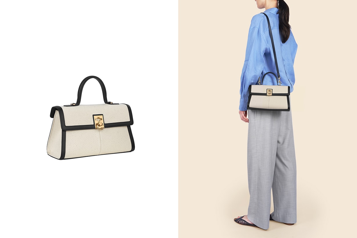 Cafune Mini Hexa Tote Stance Bag Raffia Egg Bucket Trunk Box
