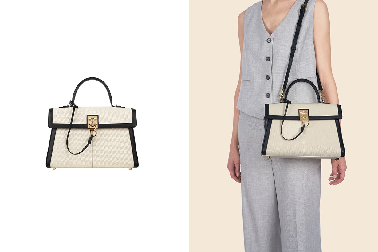 Cafune Mini Hexa Tote Stance Bag Raffia Egg Bucket Trunk Box