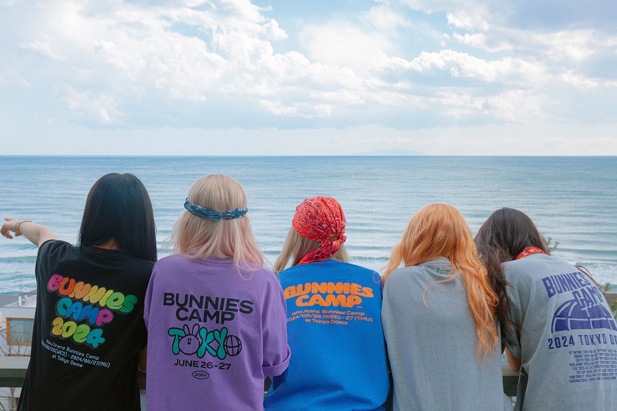 NewJeans Bunnies Camp 2024 Tokyo Dome Japan concert pop-up store