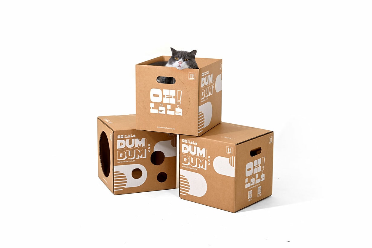 OH LALA Kitty Tofu Litter Popbee Circle giveaway