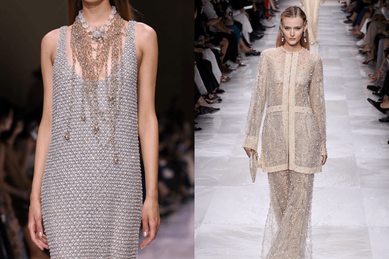 讓人目不暇給的裝飾點綴：Armani Piere 2024 高訂圍繞珍珠為題，向我們述說優雅之美