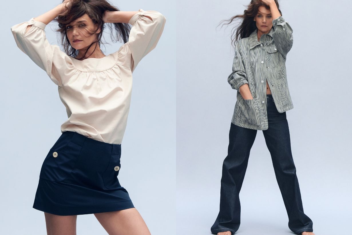 A.P.C. KATIE HOLMES Collaboration