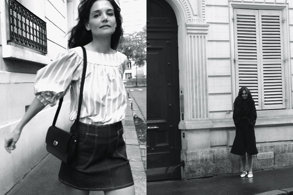 A.P.C. KATIE HOLMES Collaboration