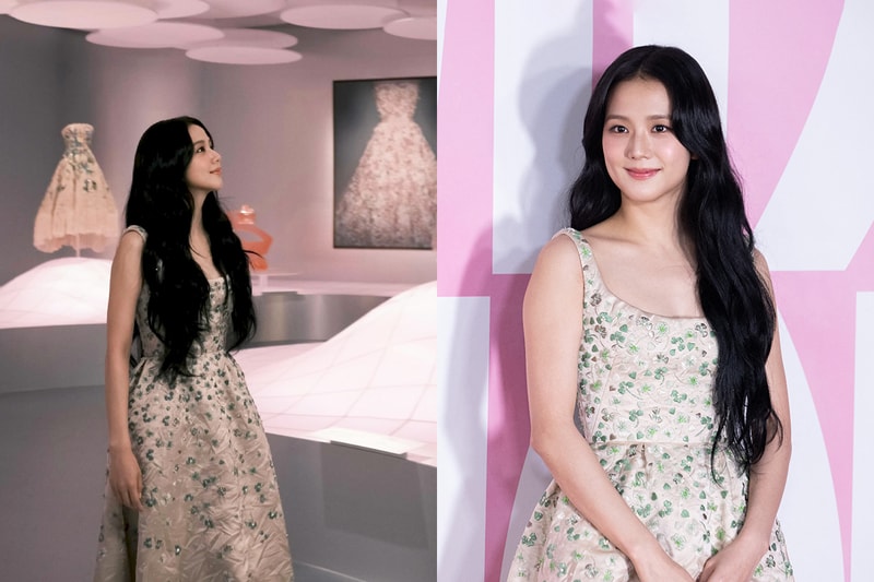 Jisoo 一身浪漫捲髮快閃 Miss Dior 東京展覽：好久不見 Dior 小公主，舉手投足都是優雅迷人！