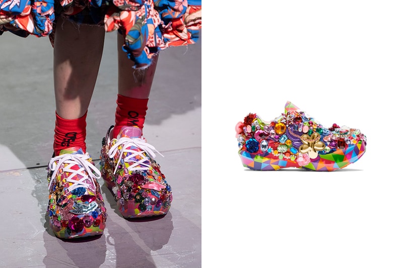 COMME des GARÇONS x Salomon 超級限量款！一出門就無比華麗，鋪滿了寶石的波鞋！