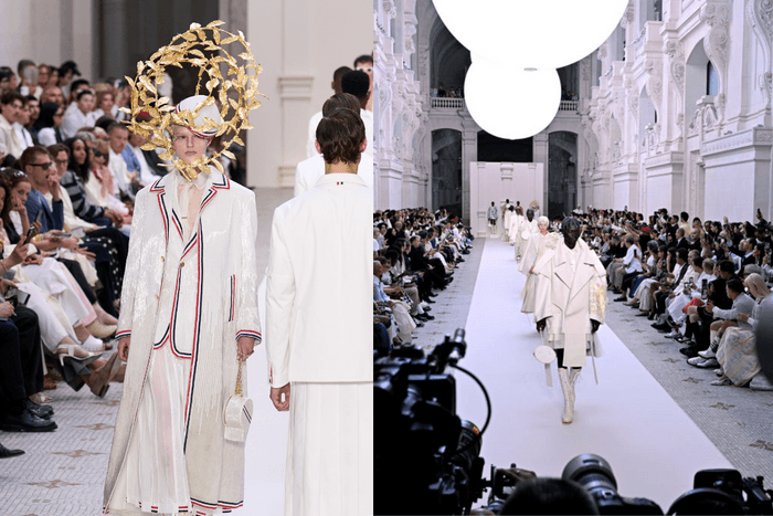 Thom Browne 2024 高訂:致敬古代雕像藝術,同時預示巴黎奧運?