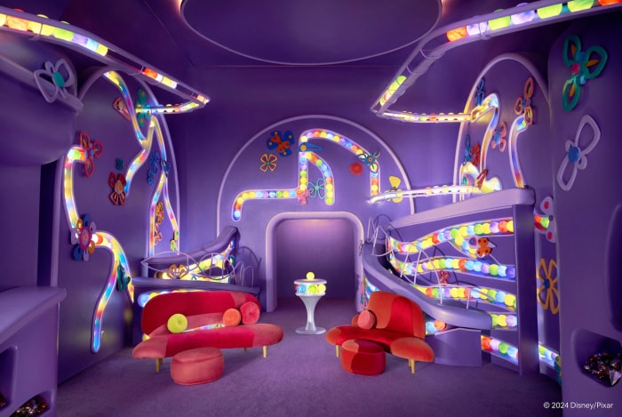 走進現實中的動畫世界!入住《Inside Out 2》的大腦總部,煩惱會自然消失!