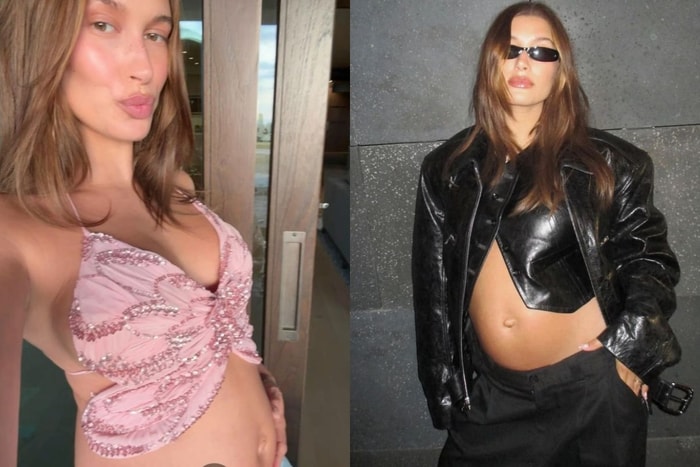 誰說懷孕不能當辣妹?盤點 6 件 Hailey Bieber 最上鏡的 Y2K 孕婦單品!