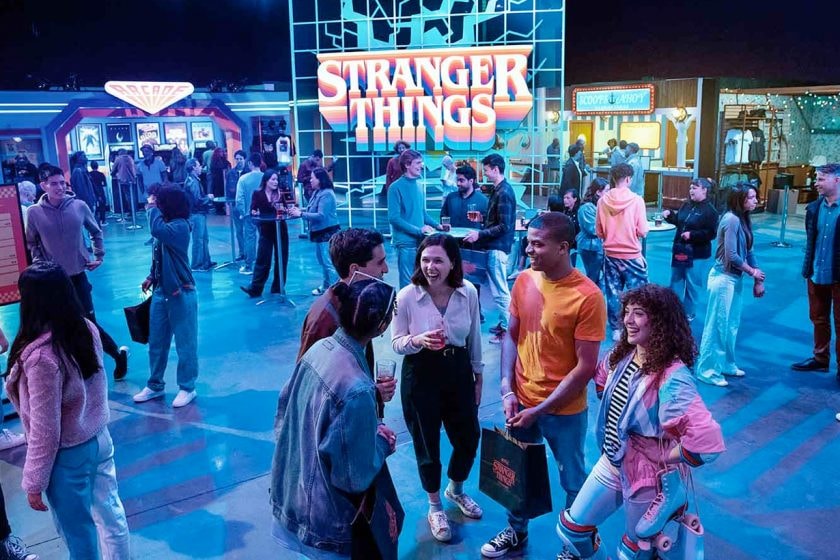 netflix house theme park where when squid game stranger things