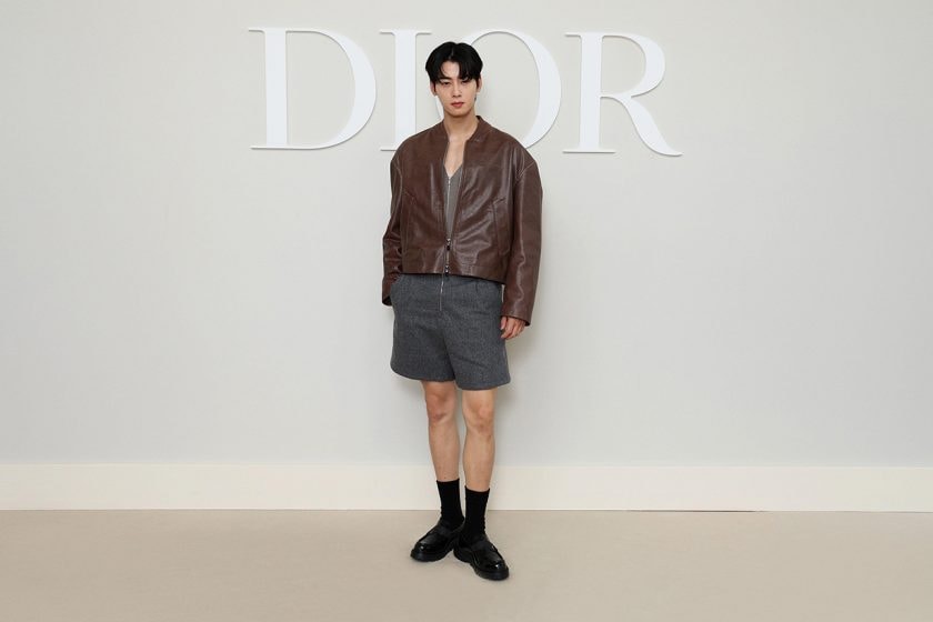 dior robert pattinson cha eun woo mile txt bad bunny paris men fashion week show 