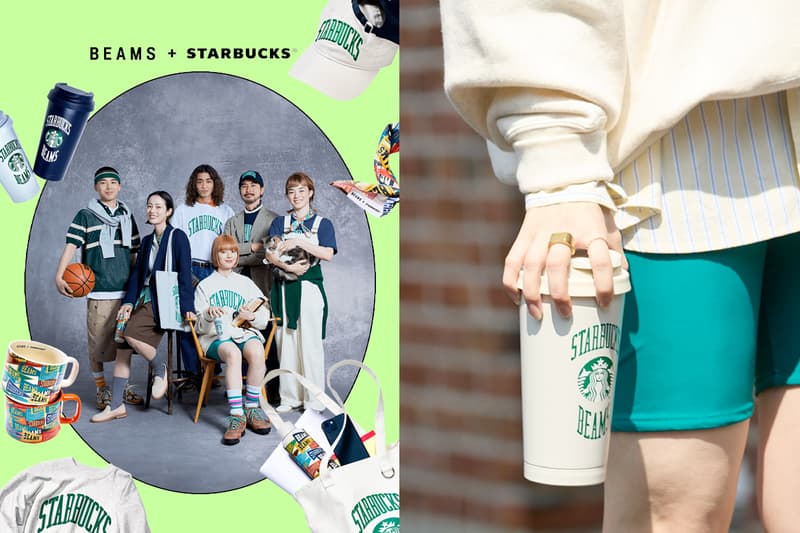 Beams + Starbucks 回來了:日常迷人的 Coffee Style,保溫瓶到大學 Tee 都好買!