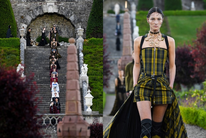 為什麼選址蘇格蘭?Dior 2025 度假大秀,如蒙太奇般切換 70 年前 Dior 先生的設計!
