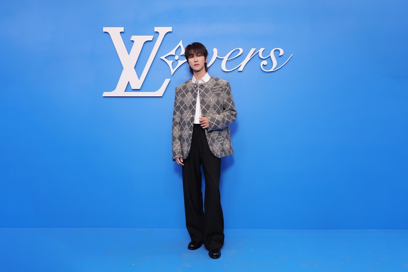 louis vuitton men fashion show gongyoo th8 jackson bambam celeb looks