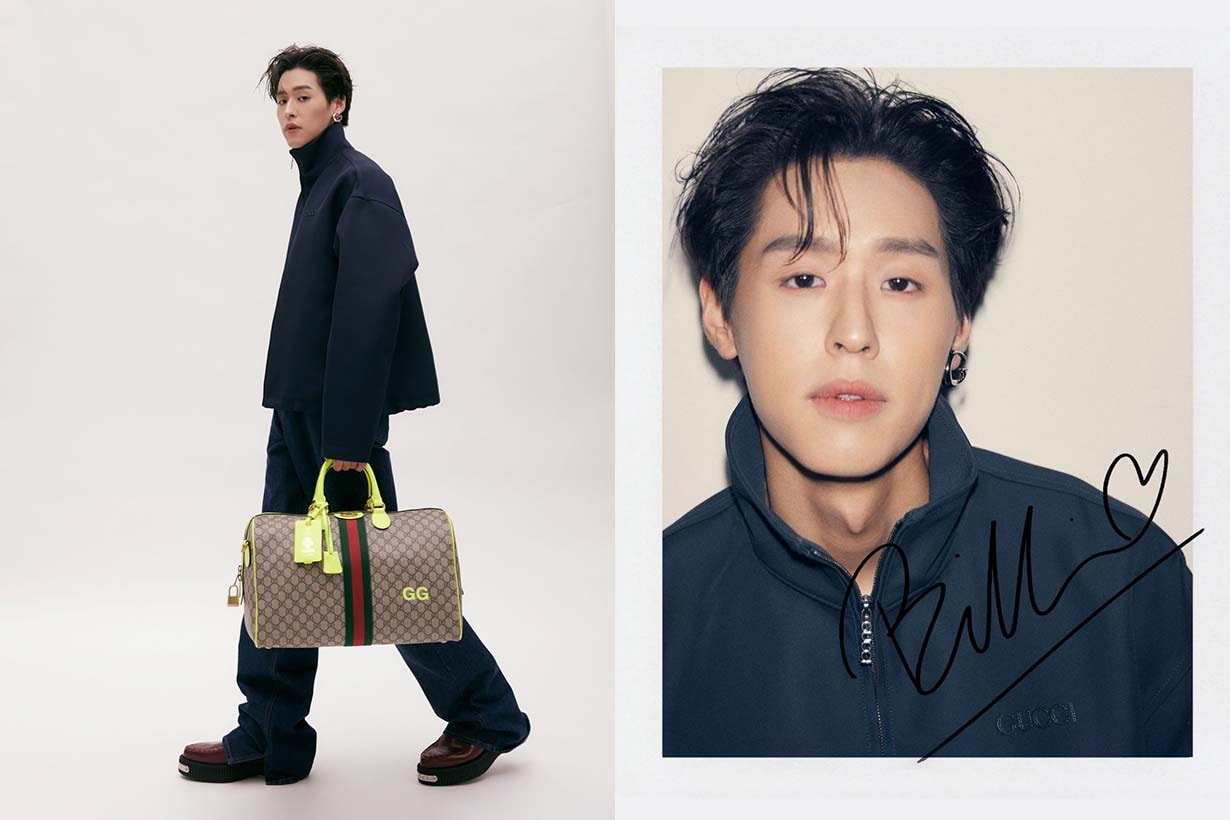 Gucci new Brand Ambassador Billkin thai singer actor