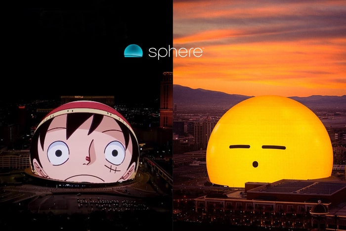 世界最大球體「Sphere」不只能變成 Emoji,還有 ONE PIECE 超大魯夫和 CHANEL 巨型廣告!