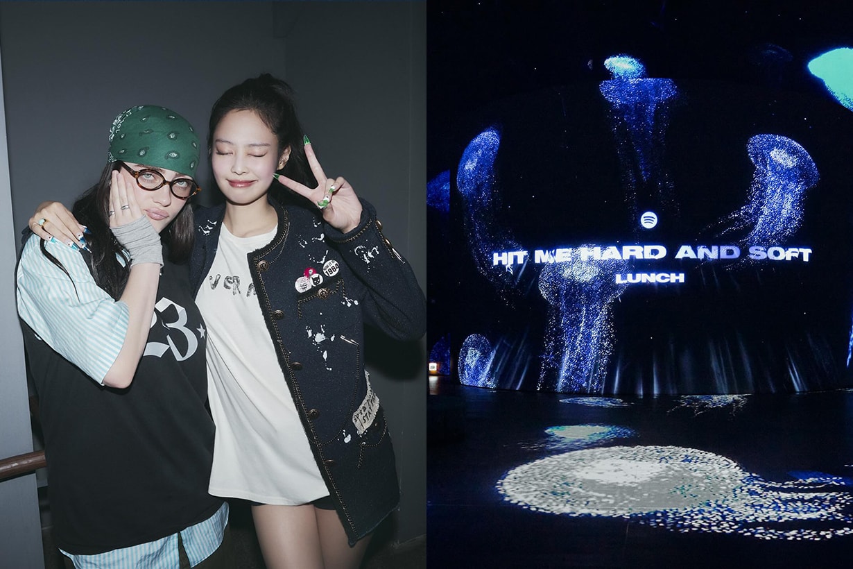Spotify Jennie Billie Eilish HIT ME HARD AND SOFT in Seoul
