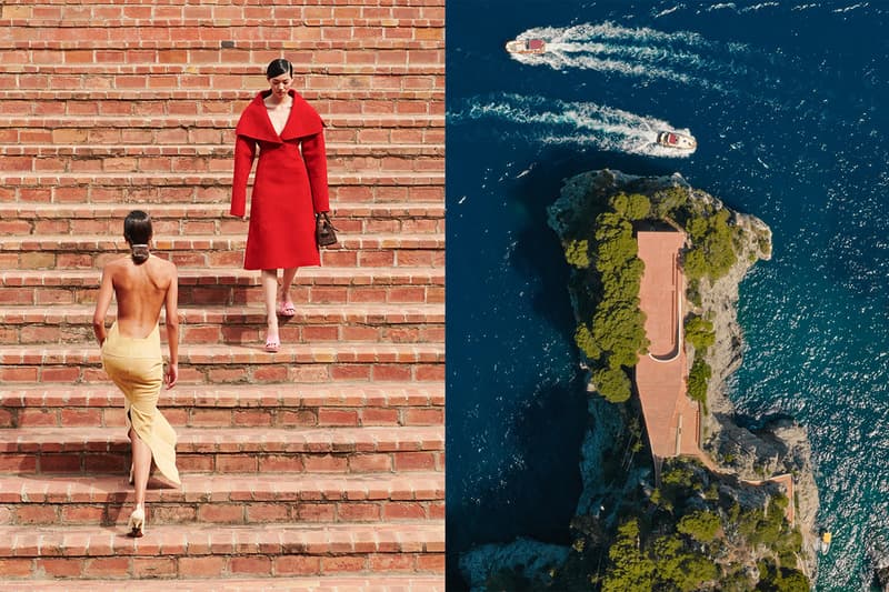 BLACKPINK Jennie Jacquemus 15th Capri Adalberto Libera Curzio Malaparte Le Mepris