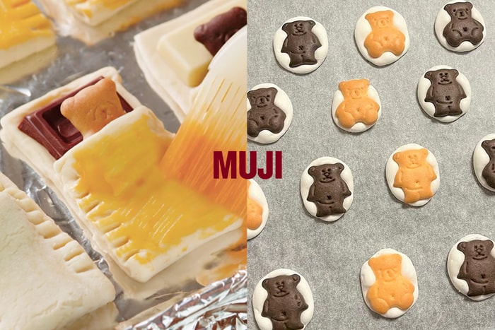 手把手步驟教學：2 個用 MUJI 小熊餅乾就可以輕鬆完成的可愛甜點！