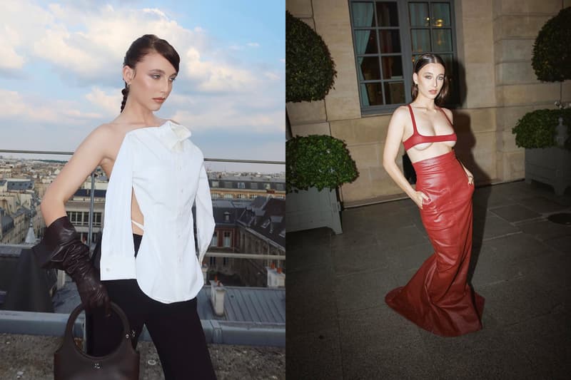 巴黎高訂不能少了 Emma Chamberlain:穿了還是沒穿?極性感的 2 套話題造型!
