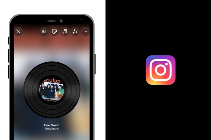 你能使用嗎？Instagram 限時動態新功能：音樂分享可以選擇「黑膠唱片」設計！