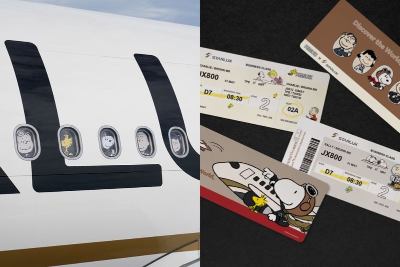 星宇航空「史努比主題航班」： STARLUX 攜手 PEANUTS 合作，行李吊牌、登機證...超可愛！
