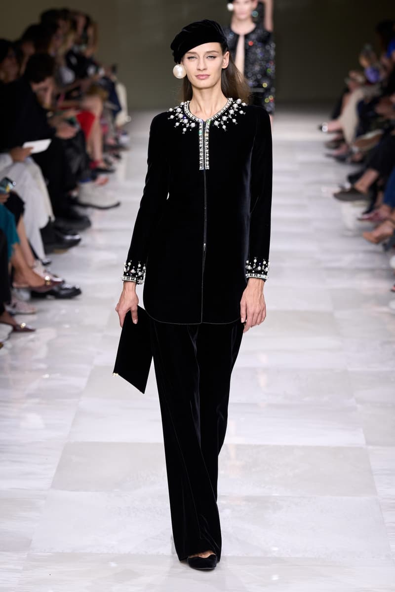 Armani Piere 2024 高級訂制圍繞珍珠為題,以裝飾點綴向人們述說優雅之美~