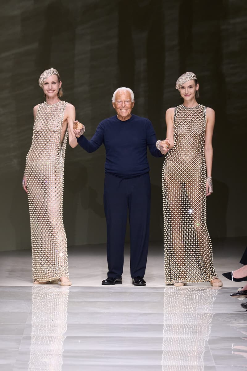 Armani Piere 2024 高級訂制圍繞珍珠為題,以裝飾點綴向人們述說優雅之美~