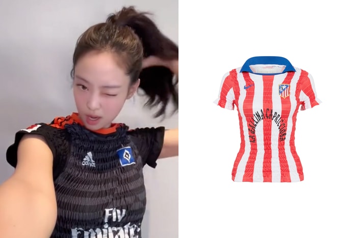 又跟著 Jennie 發現寶藏品牌:拆解老足球衣,縐縫後再加上荷葉邊... 可愛爆擊 99%!