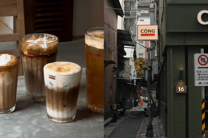 終於等到你!台灣第一間越南經典咖啡品牌 Cộng Cà Phê 開幕囉!