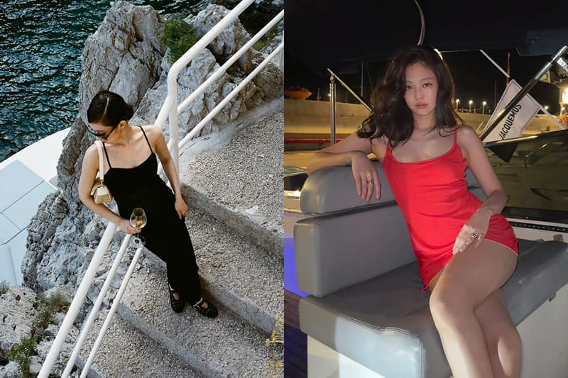 Jacquemus Le Bambimou BLACKPINK Jennie Capri Vacation Outfit
