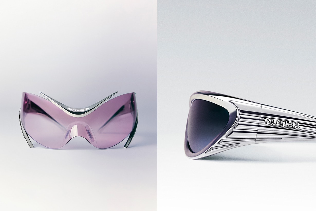 Mugler x Gentle Monster 2024 release info Spiral 01 Spiral 02