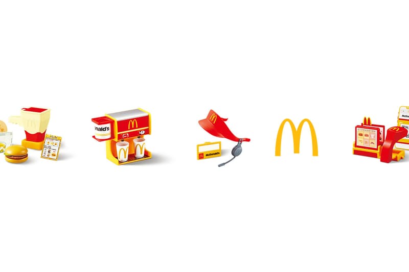 McDonalds Taiwan mini clerk toy playing house