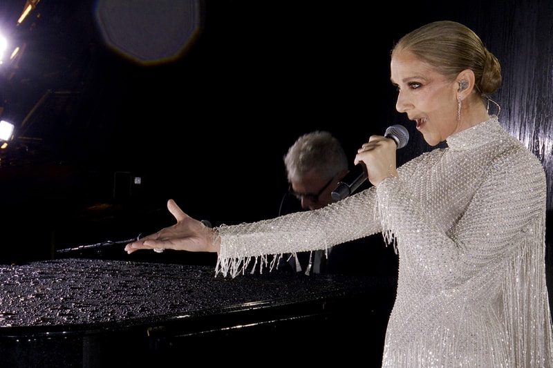 Celine Dion Paris 2024 style Dior