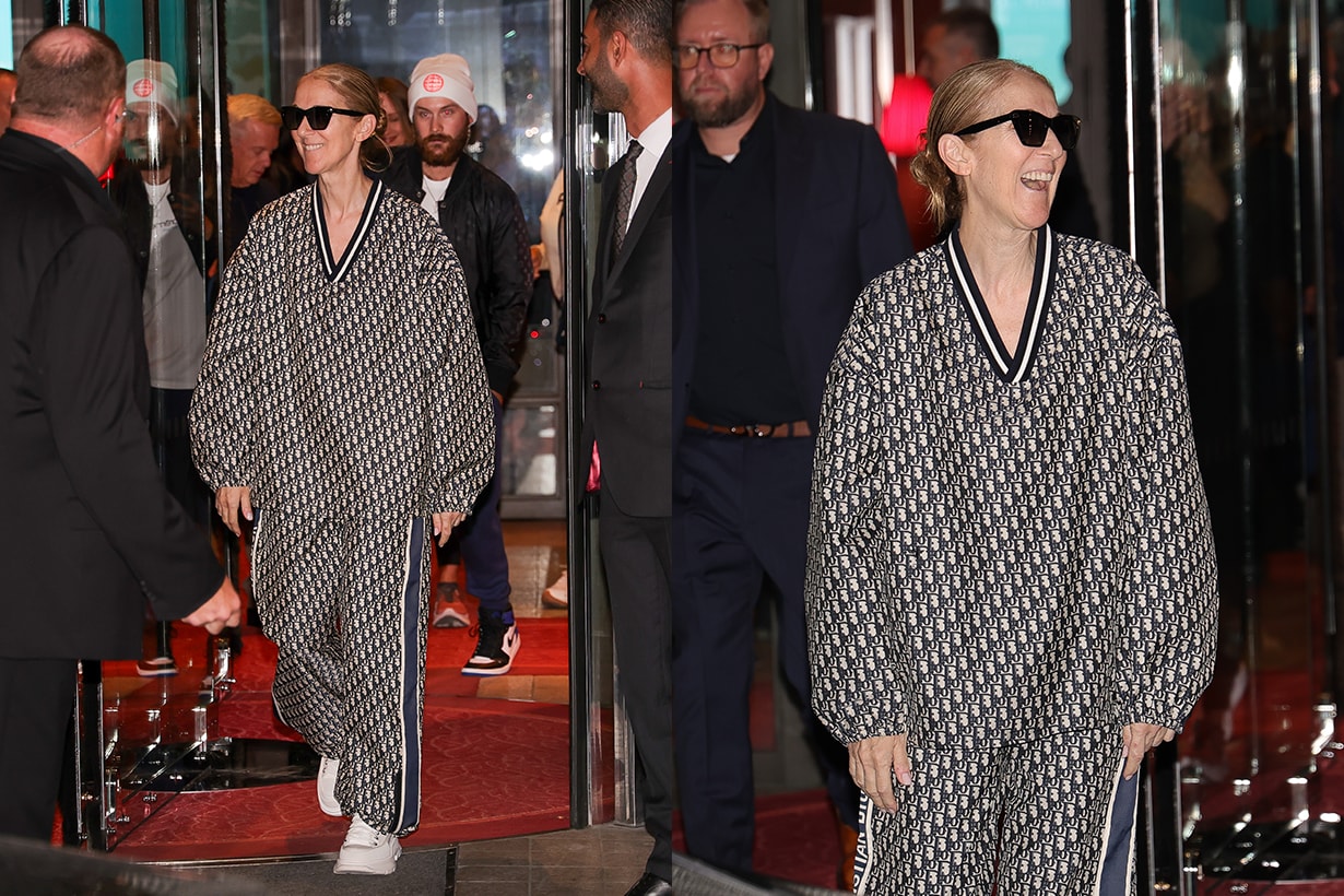 Celine Dion Paris 2024 style Dior