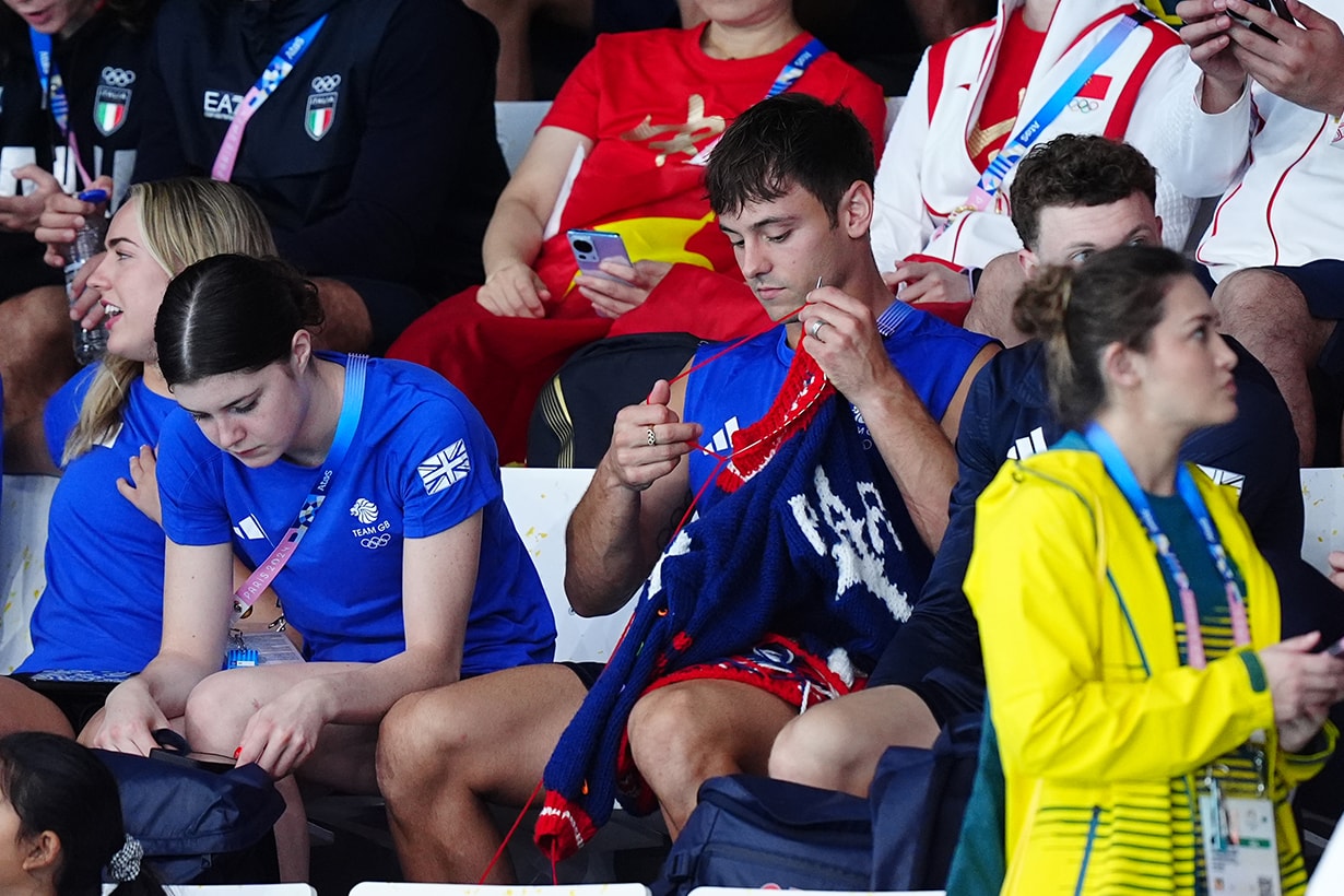 Paris 2024 Olympic Games Tom Daley Silver Medalists