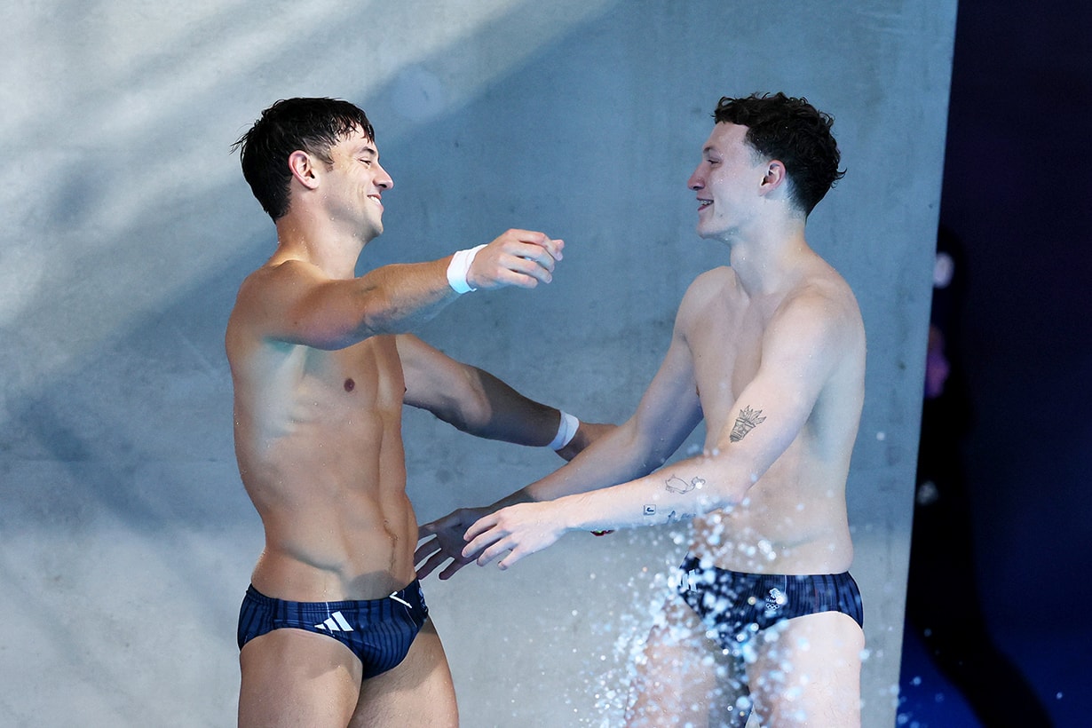 Paris 2024 Olympic Games Tom Daley Silver Medalists
