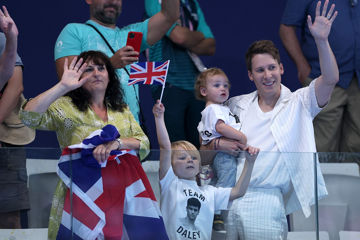 Paris 2024 Olympic Games Tom Daley Silver Medalists
