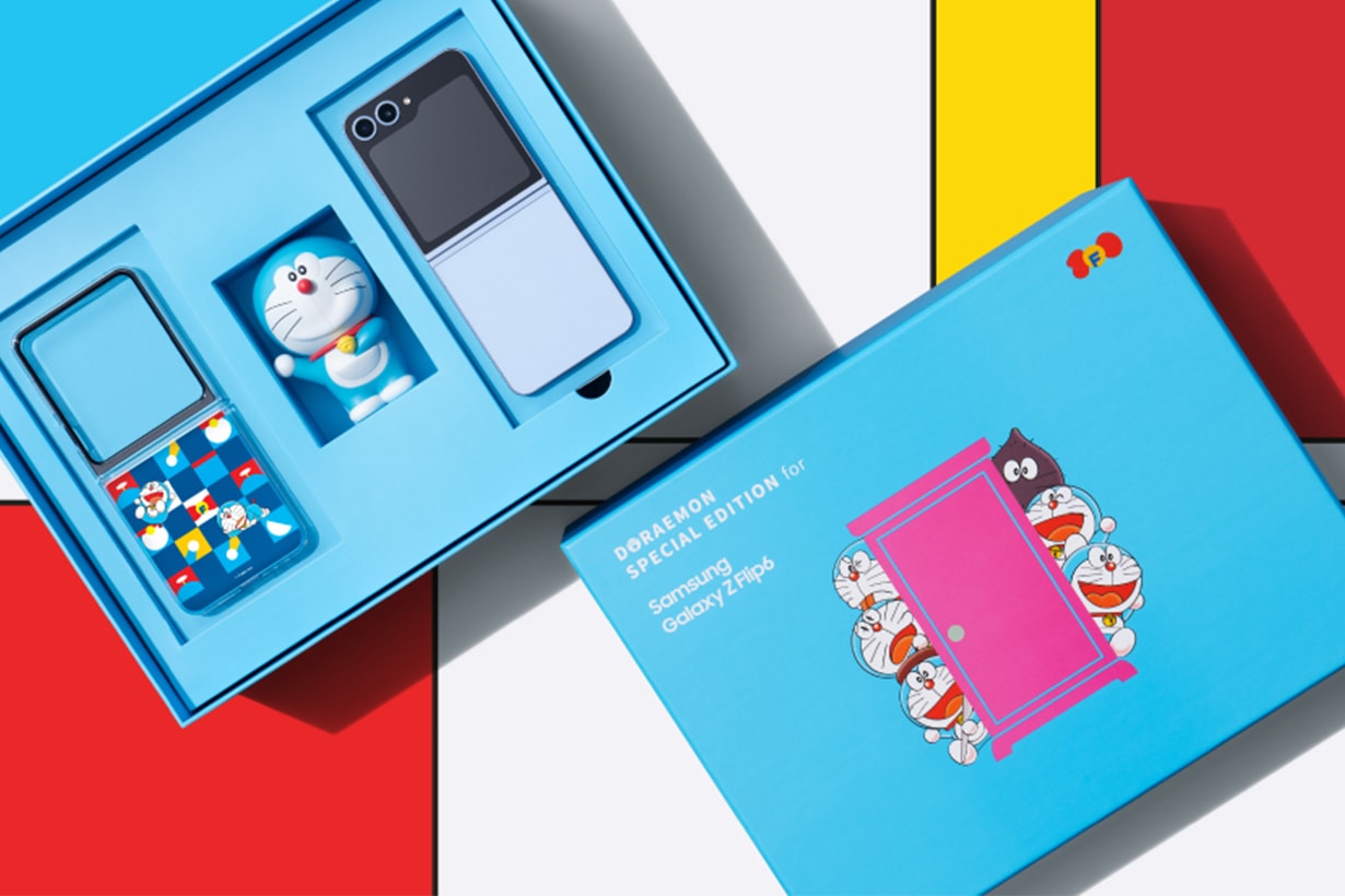 太想要了!Samsung 竟與多啦A夢聯乘,帶來童趣滿分限定版 Galaxy Z Flip6
