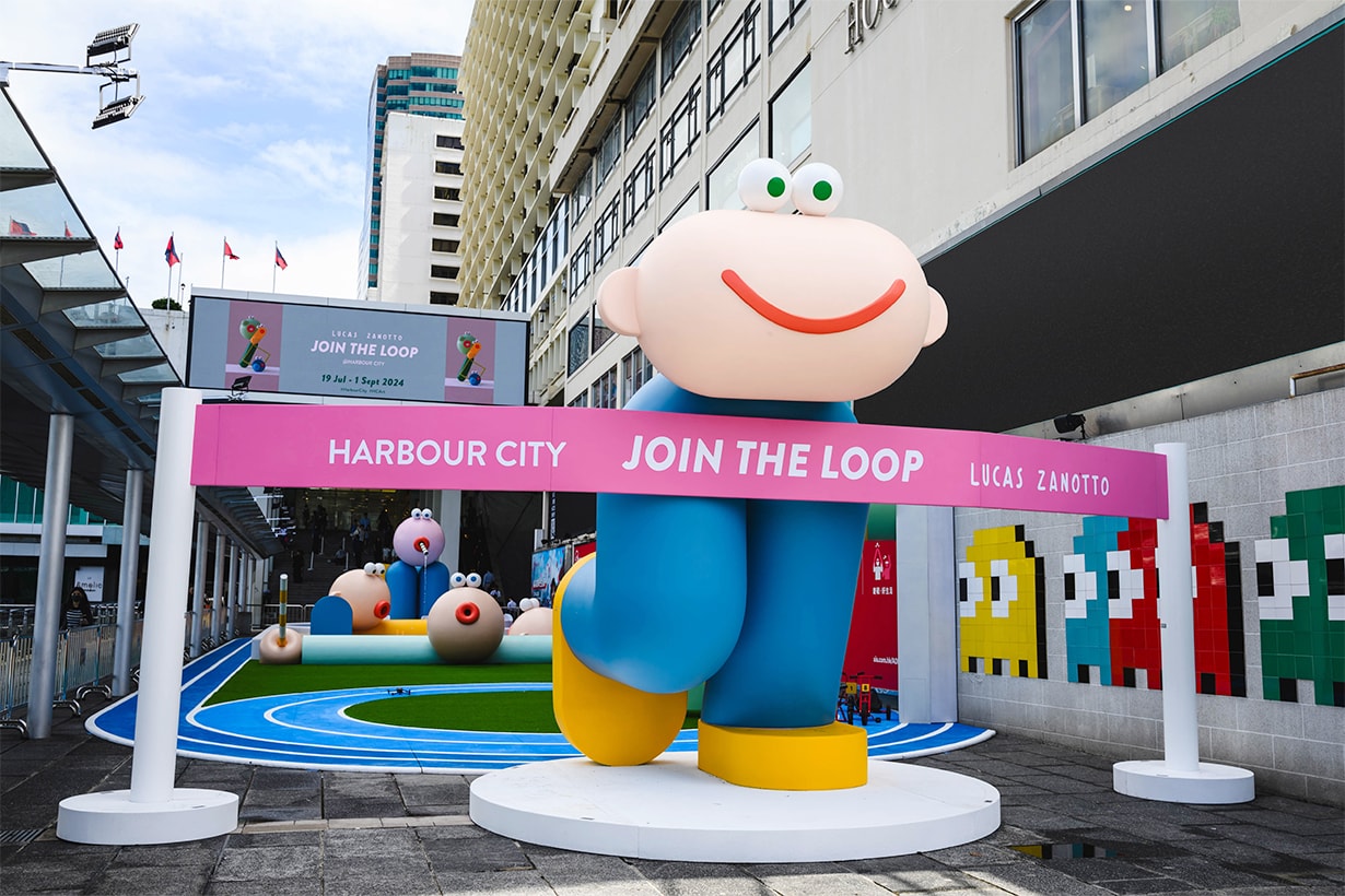 意大利藝術家Lucas Zanotto 於海港城舉行香港首個藝術活動「Join the Loop @海港城」