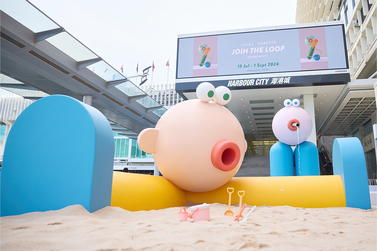意大利藝術家Lucas Zanotto 於海港城舉行香港首個藝術活動「Join the Loop @海港城」