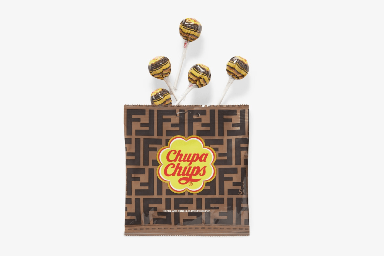 Fendi Chupa Chups Lollipop Holder Fall Winter 2024 Collaboration