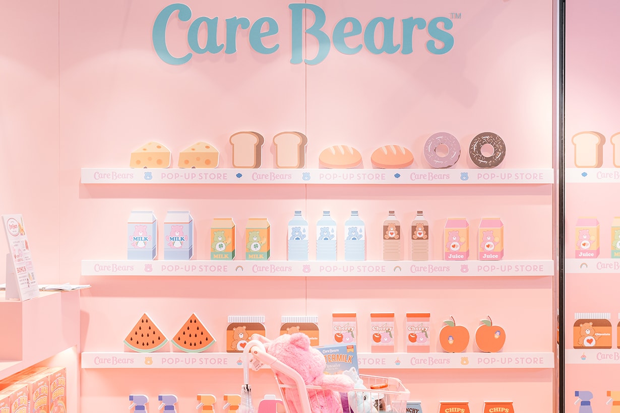 Care Bears Elena Kucharik Y2K pop-up store taipei
