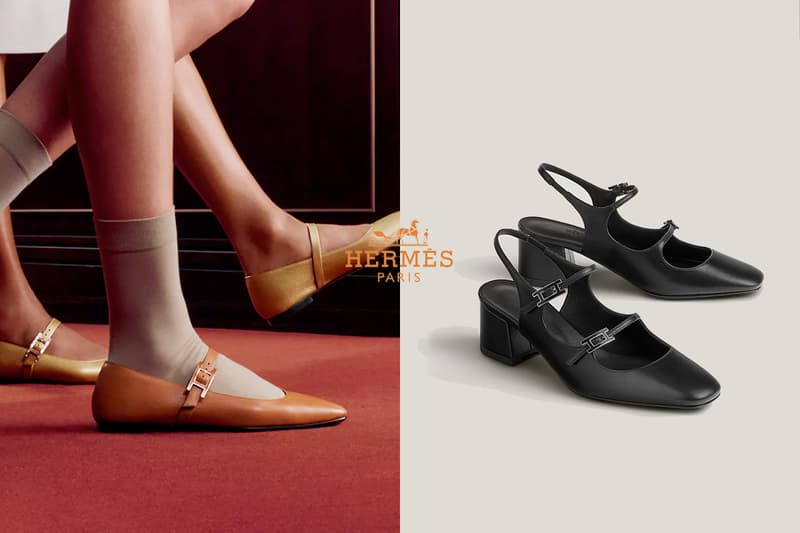 Hermès 不要只買 H 拖鞋:本季最燒的兩款鞋,不能少了瑪莉珍鞋、芭蕾舞鞋!