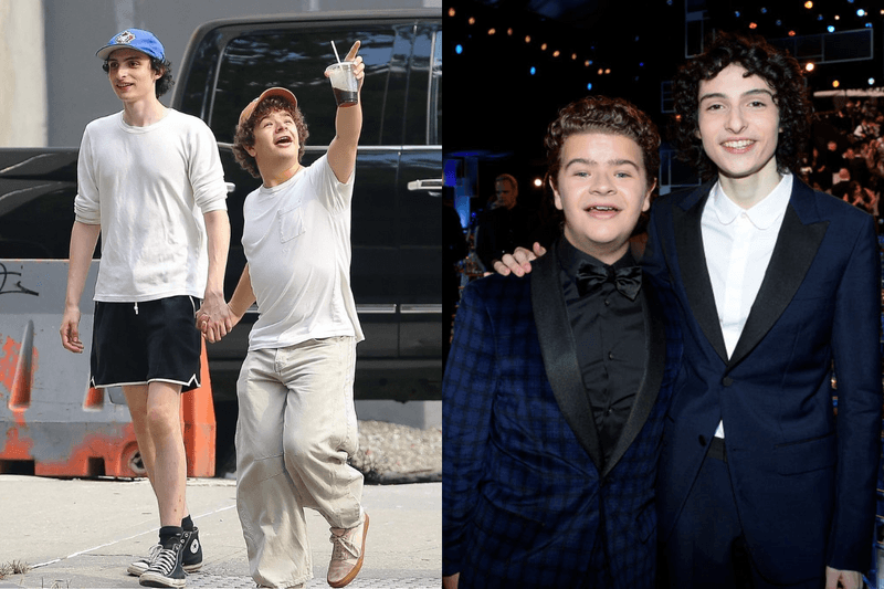 《怪奇物語 Stranger Things》Mike 和 Dustin 主演 Finn Wolfhard、Gaten Matarazzo 被拍到手牽手漫步紐約,𣊬間引起熱議!