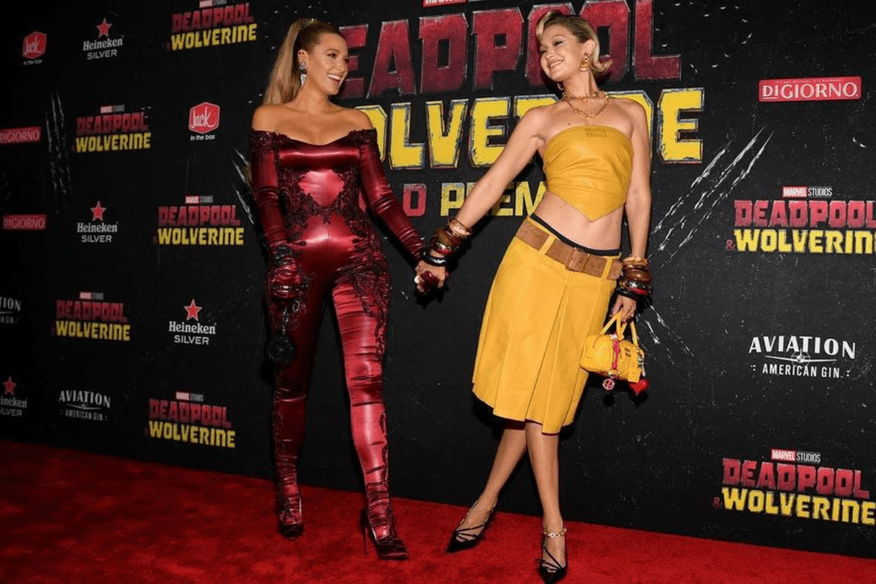 Blake Lively 要演女死侍?與 Gigi Hadid 閃耀登場《死侍與狼人》首映禮,驚艷全場!