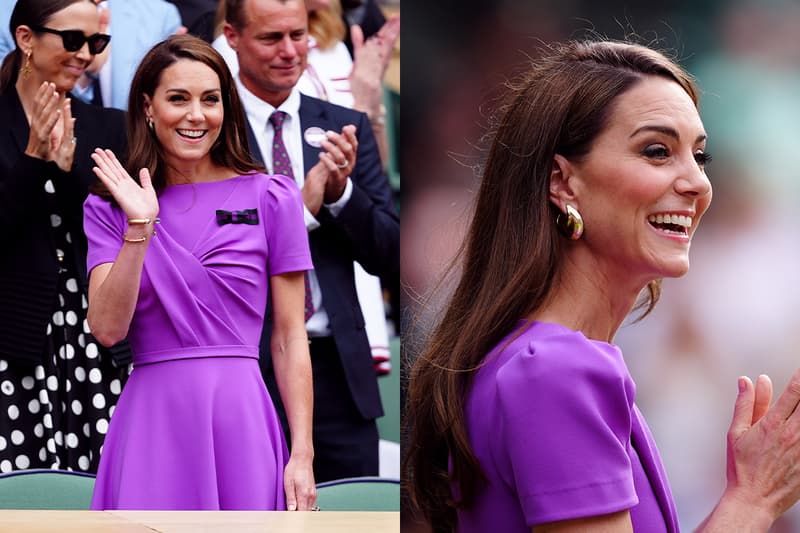 凱特王妃出席 Wimbledon 網球賽事:優雅如昔,笑容滿面!氣色看起來更好了!