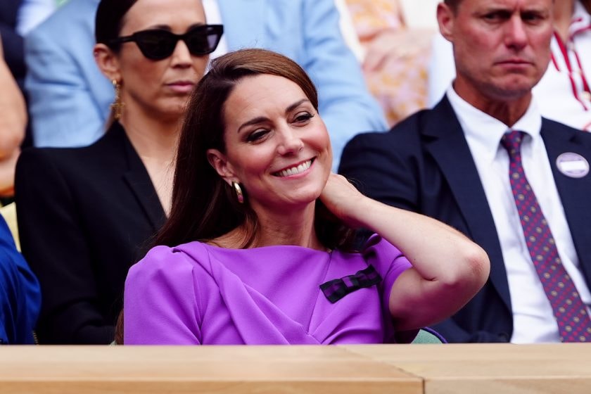 Kate Middleton Wimbledon Charlotte Princess of Wales