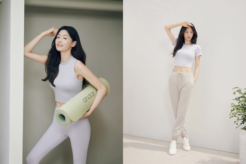 JUN JI HYUN andar yoga brand ambassador announce