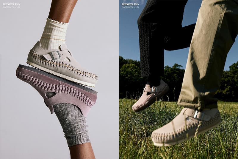 kith x birkenstock 絕美編織鞋正式發售!london braided 再添夢幻新色